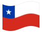 Bandera animada Chile