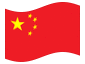Bandera animada China