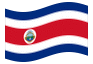 Bandera animada Costa Rica