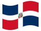 Bandera animada República Dominicana