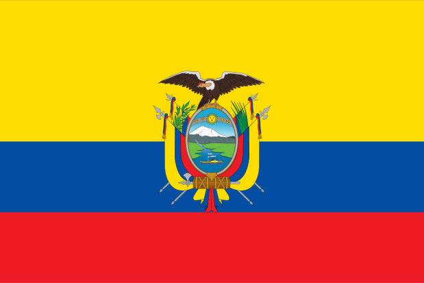 Bandera Ecuador