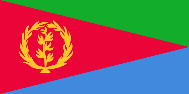 Bandera Eritrea, Bandera Eritrea