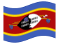 Bandera animada Eswatini