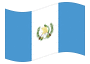 Bandera animada Guatemala