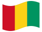 Bandera animada Guinea