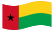 Bandera animada Guinea-Bissau