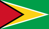 Gráficos de bandera Guyana