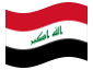 Bandera animada Iraq