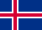 Gráficos de bandera Islandia