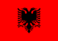 Gráficos de bandera Albania