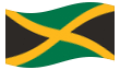 Bandera animada Jamaica
