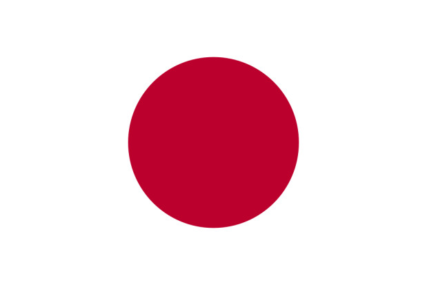 Bandera Japón