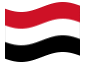 Bandera animada Yemen