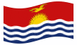 Bandera animada Kiribati
