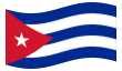 Bandera animada Cuba