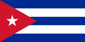 Gráficos de bandera Cuba