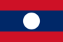 Gráficos de bandera Laos