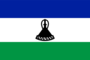 Gráficos de bandera Lesotho