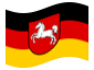 Bandera animada Baja Sajonia