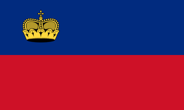 Bandera Liechtenstein