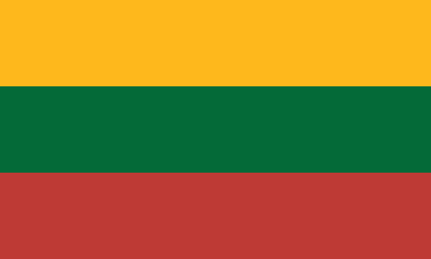 Bandera Lituania, Bandera Lituania