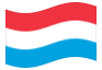 Bandera animada Luxemburgo