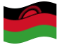 Bandera animada Malawi