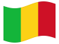 Bandera animada Mali