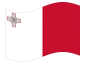 Bandera animada Malta