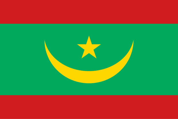 Bandera Mauritania