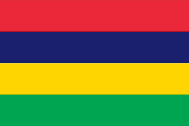 Bandera Mauricio, Bandera Mauricio