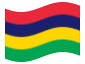 Bandera animada Mauricio