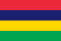 Gráficos de bandera Mauricio