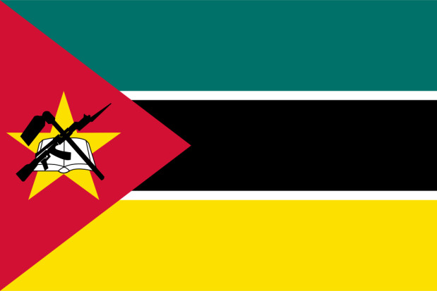 Bandera Mozambique, Bandera Mozambique