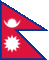 Gráficos de bandera Nepal