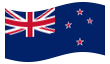 Bandera animada Nueva Zelanda