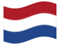 Bandera animada Países Bajos