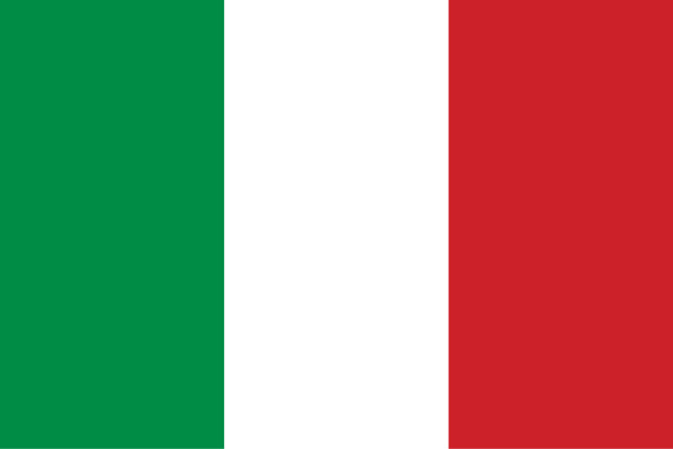 Bandera Italia, Bandera Italia