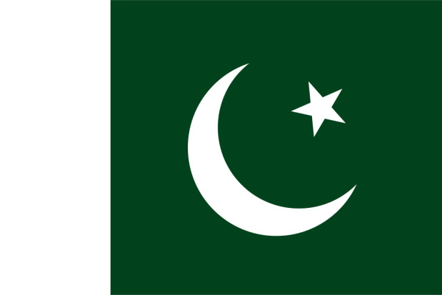 Bandera Pakistán, Bandera Pakistán