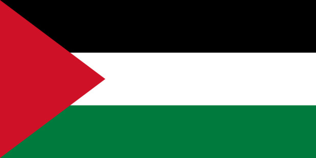 Bandera Territorios Autónomos Palestinos