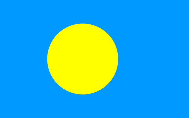 Bandera Palau, Bandera Palau