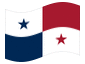 Bandera animada Panamá