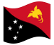 Bandera animada Papúa Nueva Guinea
