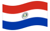 Bandera animada Paraguay