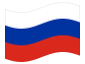 Bandera animada Rusia