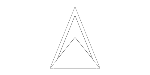 Contorno de la bandera de Santa Lucía para colorear