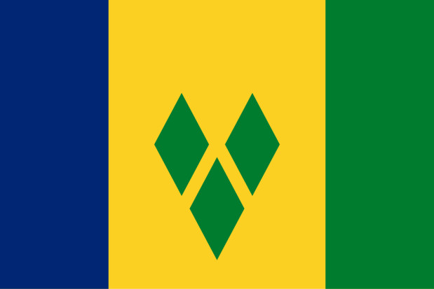 Bandera San Vicente y las Granadinas