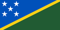 Gráficos de bandera Islas Salomón