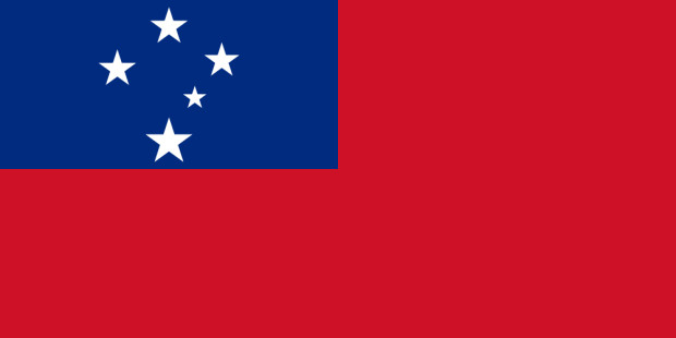 Bandera Samoa, Bandera Samoa