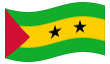 Bandera animada Santo Tomé y Príncipe
